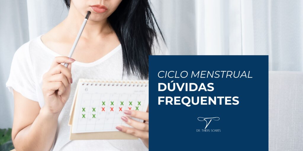 Fique atenta ao seu ciclo menstrual, não deixe de registrar a duração e a quantidade de sangramento. Em caso de alteração, é importante que as mulheres procurem um ginecologista o quanto antes, para que seja possível identificar o causador com antecedência e realizar os tratamentos necessários. 