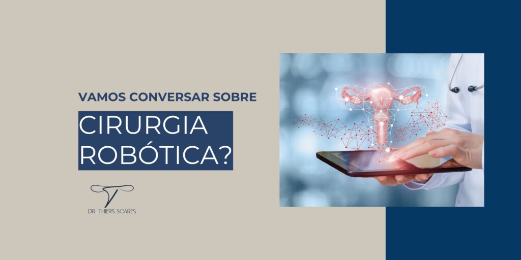 Muitas pessoas ainda não sabem como esse procedimento funciona e as curiosidades sobre essa moderna técnica que vem fazendo a diferença na vida de tantas mulheres. Antes de começar, você pode conferir um vídeo que ilustra esse tema com o dr. Thiers em ação: https://www.instagram.com/reel/CwiDXzQM8xT/?igsh=MXBvOHViemYyNGpwbQ== No vídeo, ele aparece controlando o console, com a cabeça imersa, visualizando tudo em 3D. Essa tecnologia faz parecer que ele “está dentro do abdômen da paciente”, o que melhora a precisão dos movimentos. Depois, o vídeo mostra o robô já conectado à paciente. Essa conexão é feita antes de começar a cirurgia, e o robô replica exatamente os movimentos que faço no console, garantindo exatidão e estabilidade durante o procedimento.